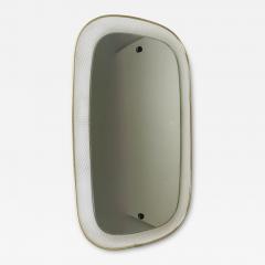  Vereinigte Werkst tten Vereinigte Werkst tten Mid Century Wall Mirror Rigitulle Metal Brass Germany - 4716315