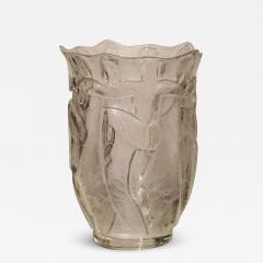  Verrerie d Art Degu Art Deco Glass Vase by Verrerie Degue David Gueron  - 1572732