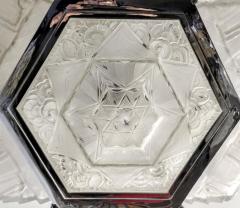  Verrerie des Hanots French Art Deco Pendant Chandelier by Hanot - 3941511