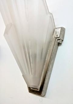  Verrerie des Hanots French Art Deco Wall Sconces by Hanots LU161924805413 - 3941925