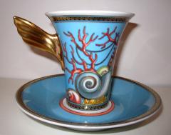  Versace Coffee Tea Service Versace for Rosenthal Les Tresors De La Mer  - 74348