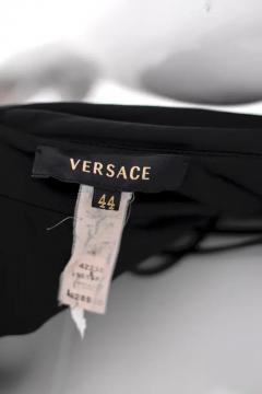  Versace Gianni Versace S r l Gianni Versace Black Medusa Evening Dress - 3626258