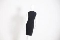  Versace Gianni Versace S r l Gianni Versace Medusa Black Sheath Dress - 3626222