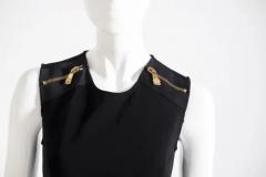  Versace Gianni Versace S r l Gianni Versace Medusa Black Sheath Dress - 3626225