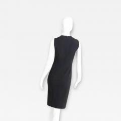  Versace Gianni Versace S r l Gianni Versace Medusa Black Sheath Dress - 3629707