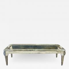  Versace Versace Style Mirrored Cocktail Low or Coffee Table Etched Glass Palatial  - 2988628