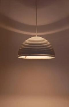  Vest Leuchten 1960s Panton Style Dynamic Lamella Ring Pendant Moon Lamp by Vest Austria - 4052053