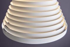  Vest Leuchten Pair of White Conical Pendant Lamps by Wilhelm Vest - 4388991