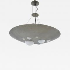  Vest Leuchten Rare Chandelier or Pendant Lamp 1840 Lochschale by VEST Leuchten Austria 1980s - 4548186