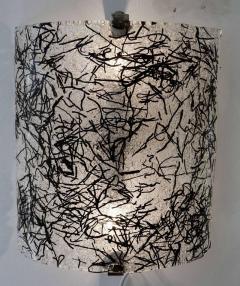  Vetreria DeMajo Pair of Murano Glass Wall Sconces by De Majo Italy - 3283388