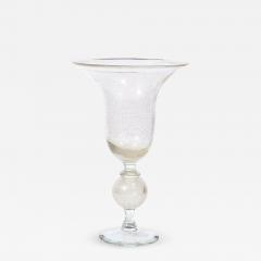  Vetri Artistici Mid Century Venetian Palatial Handblown Translucent Glass Vase - 3383815