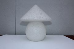  Vetri Murano 1970s Italian Glass Mushroom Murano Lamp - 1193364