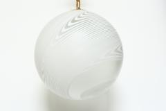  Vetri Murano Murano glass globe ceiling pendant - 937502