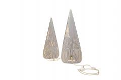  Vetri Murano Pair of Glass Pyramid Lamps by Lino Tagliapietra for Vetri Murano - 1122451