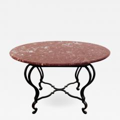  Victoria Son Louis XV Style Steel Base Table - 746463