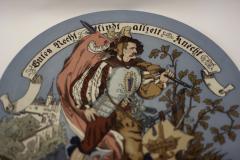  Villeroy Boch Mettlach Plaque Made In Germany 1900 - 468801