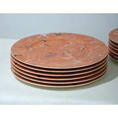  Villeroy Boch Villeroy Boch Set for 12 Orange Pink Blue Black Platters and Dessert Plates - 696111