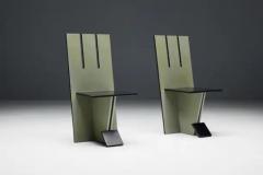  Vilmos Hufzar Dining Chairs in the style of De Stijl Movement Netherlands 1950s - 3522839