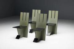  Vilmos Hufzar Dining Chairs in the style of De Stijl Movement Netherlands 1950s - 3522878