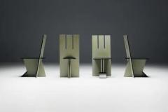  Vilmos Hufzar Dining Chairs in the style of De Stijl Movement Netherlands 1950s - 3522882