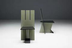  Vilmos Hufzar Dining Chairs in the style of De Stijl Movement Netherlands 1950s - 3522902