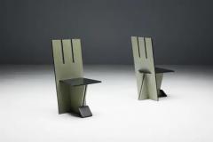  Vilmos Hufzar Dining Chairs in the style of De Stijl Movement Netherlands 1950s - 3522908
