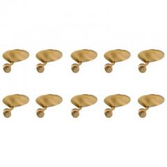  Vincenzo Missanelli Set of 10 Large 20th Century Italian Wall Uplights by Vincenzo Missanelli - 3282272