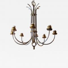  Vintage Murano Gallery 8 Arm French 1940 chandelier 2019 - 3540345