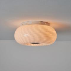  Vistosi 1960s Vistosi Blown Murano Glass Wall or Ceiling Light - 3367134