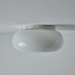  Vistosi 1960s Vistosi Blown Murano Glass Wall or Ceiling Light - 3367143