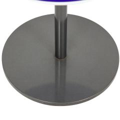  Vistosi Artisan Illuminating Side Table in Steel with Murano Glass Discs 1982 - 2412867