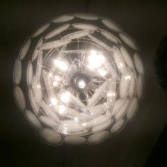  Vistosi Charming Murano Disc Chandelier by Vistosi 1970s - 665748