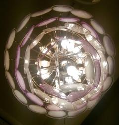  Vistosi Charming Murano Disc Chandelier by Vistosi 1970s - 666963