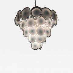  Vistosi Charming Murano Disc Chandelier by Vistosi 1970s - 667973