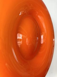  Vistosi Contemporary Pair of Orange Murano Glass Candy Sconces by Vistosi Italy 2010s - 4328883