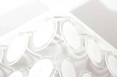  Vistosi Custom White Disc Fixture In the Manor of Vistosi - 3127677