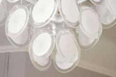  Vistosi Custom White Disc Fixture In the Manor of Vistosi - 3127679