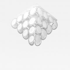 Vistosi Custom White Disc Fixture In the Manor of Vistosi - 3132656