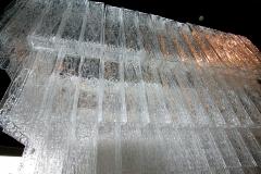  Vistosi Large Square 1960s Murano Glass Vistosi Chandelier - 224732