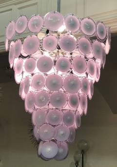  Vistosi Monumental Murano Disc Chandelier by Vistosi - 859560