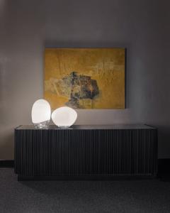  Vistosi Nessa and Nevodo glass table lamps by Vistosi Italy 1971 - 3459825