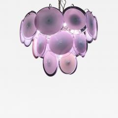  Vistosi Vistosi Disc Murano Chandelier 1970s - 672051