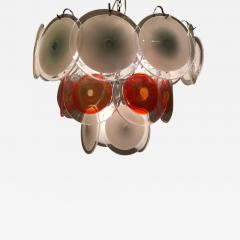  Vistosi Vistosi Disc Murano Chandelier 1970s - 672055