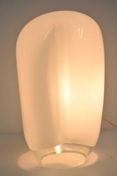  Vistosi Vistosi Large Balloon Form White Glass Table Lamp - 3905535