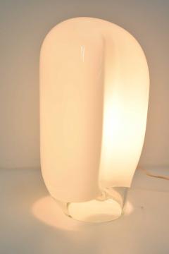  Vistosi Vistosi Large Balloon Form White Glass Table Lamp - 3905536