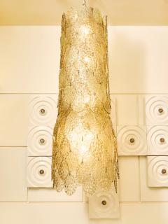  Vistosi Vistosi Murano Pale Green Glass Chandelier - 4693385