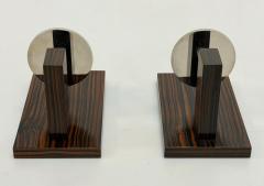  Visual Comfort Company Marian Jamieson Beam Macassar Ebony Polished Nickel Modern Wall Sconces - 4714847