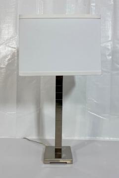  Visual Comfort Company Marian Jamieson Cube Table Lamp Polished Nickel Modernist Design - 4714740