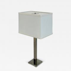  Visual Comfort Company Marian Jamieson Cube Table Lamp Polished Nickel Modernist Design - 4716793