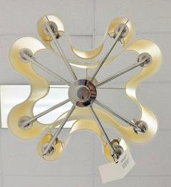  Visual Comfort Company Marian Jamieson Josephine Polished Nickel Silk Shade Chandelier US Made - 4715502